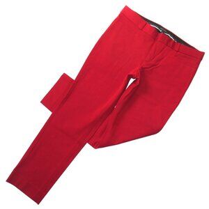 NWT Banana Republic Sloan Fit Skinny in Red Bi-Stretch Slim Ankle Pants 8